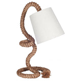 Martindale Rope And Jute Twist Table Lamp With Shade