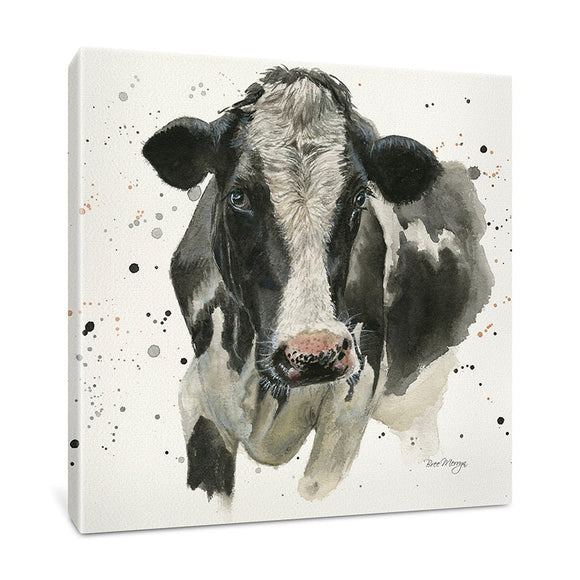 Mr Clover Cow Canvas