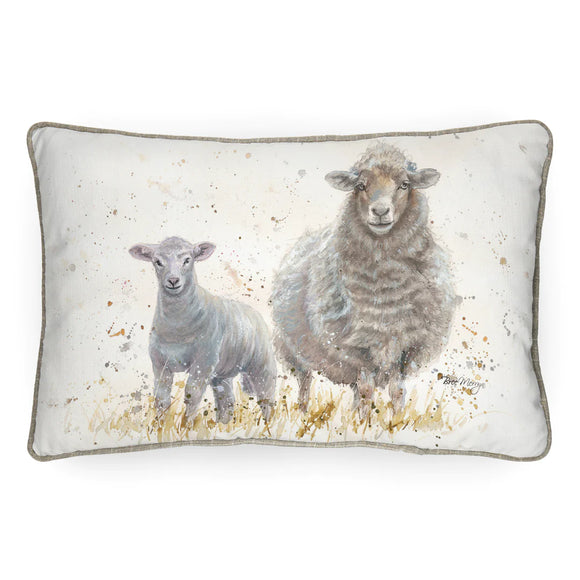 Sheep And Ewe Cushion