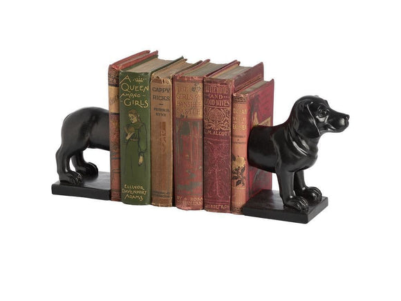 Dachshund Black Bookends