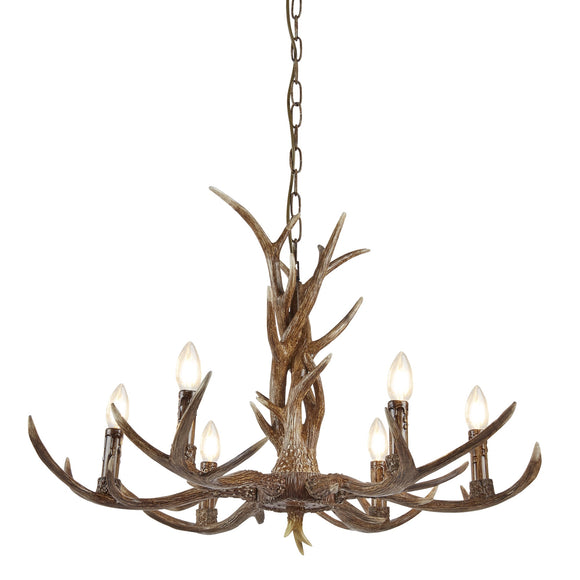 Stag 6 Light Ceiling Fitting