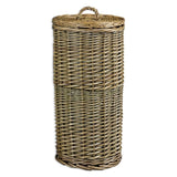 Antique Wash Willow Toilet Roll Holder