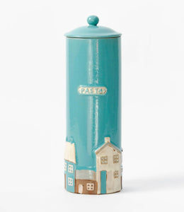Country Cottage Ceramic Pasta Canister