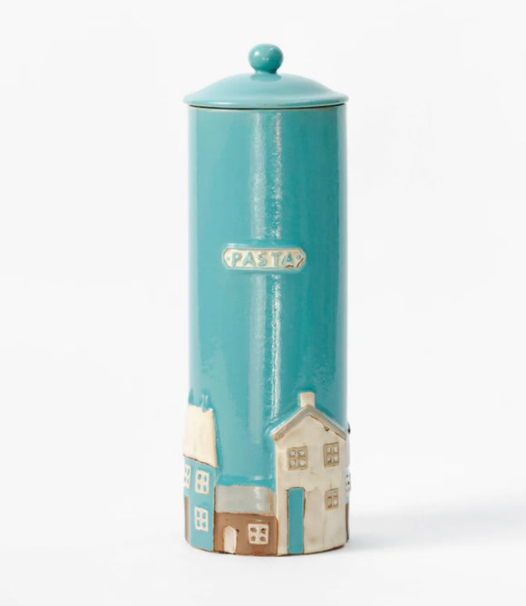 Country Cottage Ceramic Pasta Canister