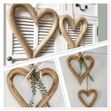Large Chunky Wooden Heart