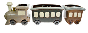 Ceramic Train And Carriages Planter