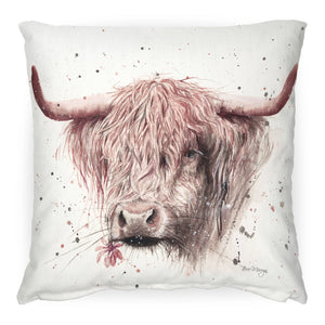 Harold Highland Cow Cushion