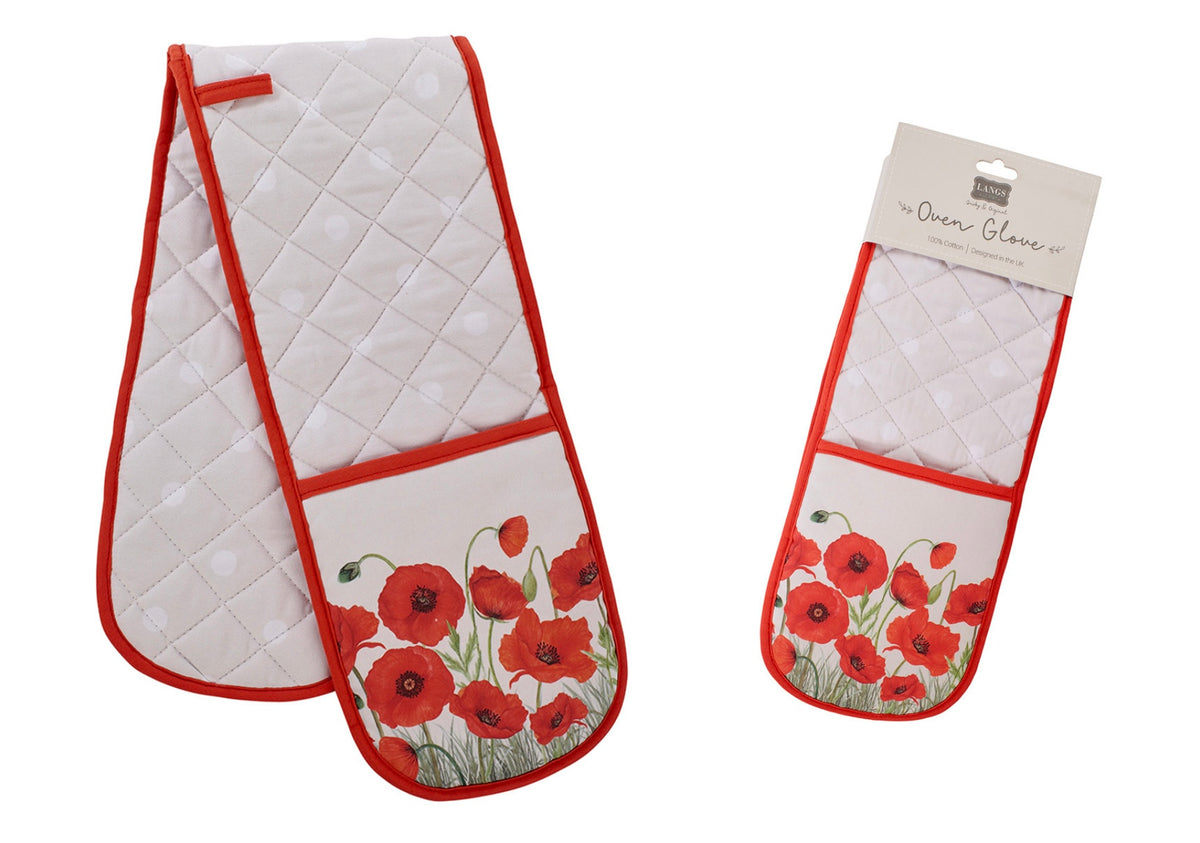 Poppy Print Oven Gloves Make Your House A Home poppy-print-oven-gloves-make-your-house-a-home