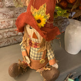 Sitting Autumnal Scarecrow