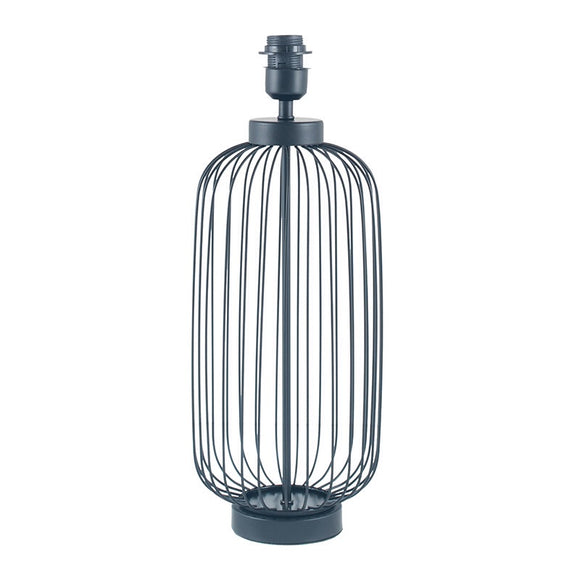Industrial Black Cage Table Lamp