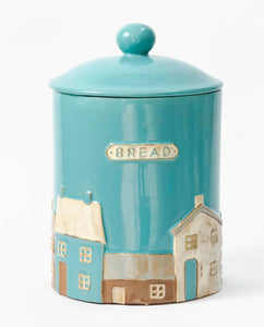 Country Cottage Ceramic Bread Crock