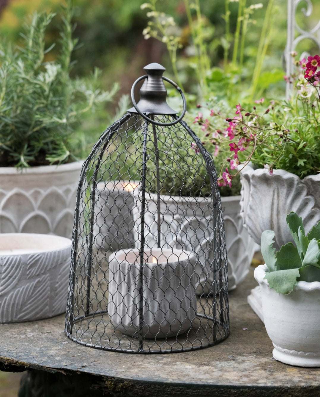 Large Stoneware Effect Artichoke Plant Pot  Make Your House A Home