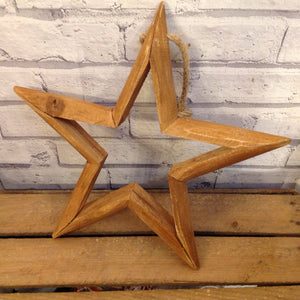 Small Wooden Star