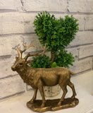 Bronzed Effect Stag