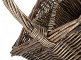 Willow Square 4 Section Cutlery/Condiments Basket