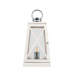 Devon White Wash Lantern Table Lamp