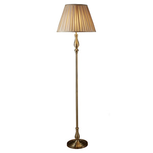 Antique Brass Floor Lamp