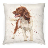 Storm Spaniel Dog Cushion
