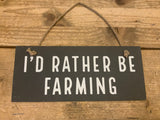 Slate Humorous Farming Signs