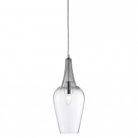 Whisk Pendant Light Fitting In Chrome