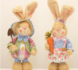 Fabric Bunny With Carrot