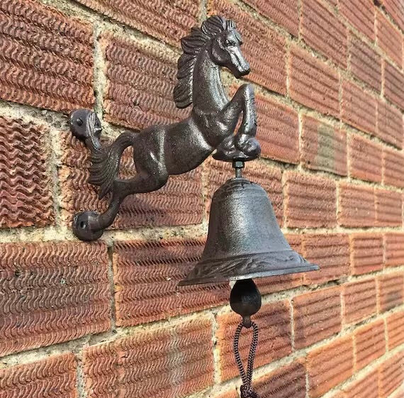 Jumping Horse Wall Bell